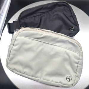 Pre Loved Pander Belt Bag Bundle!!!! Black and Gray, 5 Zip!